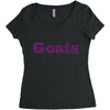 goats Women's Triblend Scoop T-shirt
