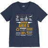 Born Aries Multitasking Problem Solving Tees V-Neck Tee
