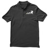 alien evolution   mens funny Men's Polo Shirt