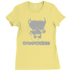 pitbull american pit bull spiked dog collar Ladies Fitted T-Shirt