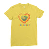 Rainbow Baby Ladies Fitted T-Shirt