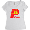 paper Women's Triblend Scoop T-shirt