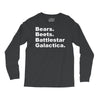 bears, beets, battlestar galactica Long Sleeve Shirts