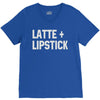 latte and lipstick V-Neck Tee