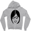 crazy girl Zipper Hoodie