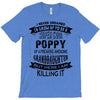 Super Cool Poppy Of A Freaking Awesome Granddaughter T-Shirt