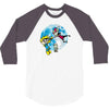 invader spiff 3/4 Sleeve Shirt
