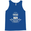 premium vintage 1971 classic perfectly aged limited edition Tank Top