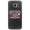 I Love Someone with Breast Cancer to The Moon and Back to Infinity Samsung Galaxy S7 Edge