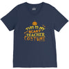 scary teacher costume V-Neck Tee