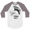 i wanna rock! 3/4 Sleeve Shirt