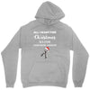 all i want for christmas is a cure carcinoid cancer Unisex Hoodie
