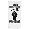 introverts unite separately in your own homes Samsung Galaxy S7 Edge Case
