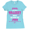 The Best Grammy Was Born In June Ladies Fitted T-Shirt