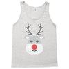 christmas reindeer rudolph Tank Top