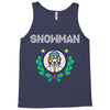 snowman christmas Tank Top
