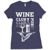 Wine Club Ladies Fitted T-Shirt