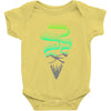 aurora borealis Baby Onesie