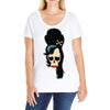 amy winehouse Ladies Curvy T-Shirt