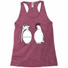 peace and hate can you tell the difference Racerback Tank
