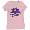 octopi my thoughts Ladies Fitted T-Shirt