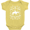 time in the saddle is never wasted Baby Bodysuit