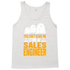 cant scare me im sales engineer halloween Tank Top