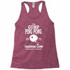 forrest gump   ping pong camp   cult film Racerback Tank