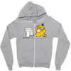 computer psy Zipper Hoodie