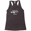black guns matter m16 Racerback Tank