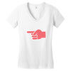 look late Women's V-Neck T-Shirt