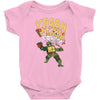 vegan pizza power Baby Bodysuit