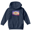 Orange cat Youth Hoodie