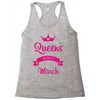 queens are born in march Racerback Tank