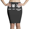 normal lucky super fucking lucky Pencil Skirts