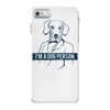 dog person iPhone 7 Case