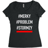 stormzy #merky Women's Triblend Scoop T-shirt