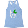 love christmas trending Racerback Tank