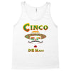 cinco de mayo badass skull Tank Top