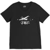 Plane V-Neck Tee