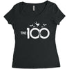 the 100 Women's Triblend Scoop T-shirt