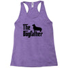 the dogfather pembroke welsh corgi Racerback Tank