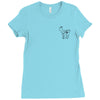 erica costell goat pocket Ladies Fitted T-Shirt