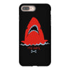 red blue shark iPhone 8 Plus