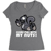 come play with my nuts Women's Triblend Scoop T-shirt