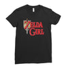 zelda is the girl Ladies Fitted T-Shirt
