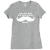 am i too late for that mustache thing Ladies Fitted T-Shirt