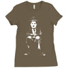 charlie chaplin Ladies Fitted T-Shirt
