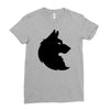 THE KING WOLF Ladies Fitted T-Shirt