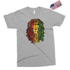 new! men's rasta vibe lion Exclusive T-shirt